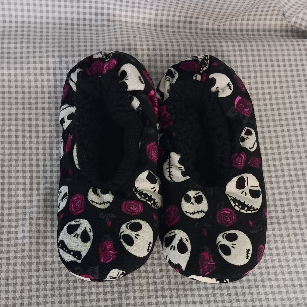 Lot of 4 Disney Nightmare Before Christmas, Grinch, Reindeer Slippers Size 9/10 - Picture 2 of 9